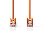 Nedis CAT5e Cable | SF/UTP | RJ45 Male | RJ45 Male | 7.50 m | Round | PVC | Orange | Polybag Nedis CAT5e Cable | SF/UTP | RJ45 Male | RJ45 Male | 7.50 m | Round | PVC | Orange | Polybag