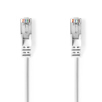 Nedis CAT5e Cable | SF/UTP | RJ45 Male | RJ45 Male | 1.50 m | Round | PVC | White | Envelope
