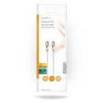 Nedis CAT5e Cable | SF/UTP | RJ45 Male | RJ45 Male | 1.50 m | Round | PVC | White | Envelope