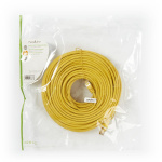 Nedis CAT5e Cable | SF/UTP | RJ45 Male | RJ45 Male | 20.0 m | Round | PVC | Yellow | Polybag