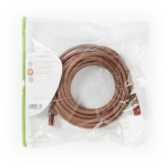 Nedis CAT6 Cable | RJ45 Male | RJ45 Male | S/FTP | 7.50 m | Round | LSZH | Brown | Polybag Nedis CAT6 Cable | RJ45 Male | RJ45 Male | S/FTP | 7.50 m | Round | LSZH | Brown | Polybag