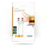 Nedis CAT6 Cable | RJ45 Male | RJ45 Male | S/FTP | 5.00 m | Round | LSZH | White | Envelope Nedis CAT6 Cable | RJ45 Male | RJ45 Male | S/FTP | 5.00 m | Round | LSZH | White | Envelope
