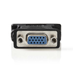 Nedis DVI Adapter | DVI-I 24+5-Pin Male | VGA Female | Nickel Plated | Straight | PVC | Black | Box Nedis DVI Adapter | DVI-I 24+5-Pin Male | VGA Female | Nickel Plated | Straight | PVC | Black | Box