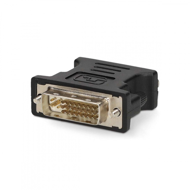 Nedis DVI Adapter | DVI-I 24+5-Pin Male | VGA Female | Nickel Plated | Straight | PVC | Black | Box Nedis DVI Adapter | DVI-I 24+5-Pin Male | VGA Female | Nickel Plated | Straight | PVC | Black | Box