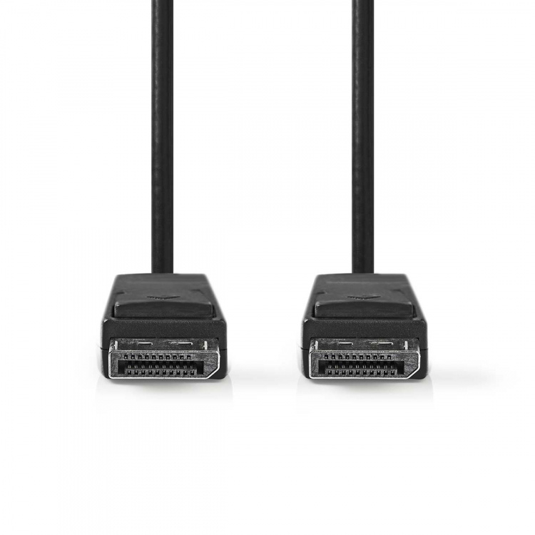Nedis DisplayPort Cable | DisplayPort Male | DisplayPort Male | 4K@60Hz | Gold Plated | 2.00 m | Round | PVC | Black | Box