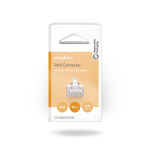 Nedis RJ45 Connector | Male | Solid STP CAT5 | Straight | Gold Plated | 10 pcs | PVC | Transparent | Box