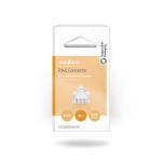Nedis RJ45 Connector | Male | Solid UTP CAT6 | Straight | Gold Plated | 10 pcs | PVC | Transparent | Box