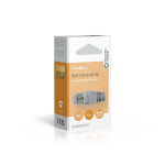 Nedis RJ45 Connector | Male | Solid FTP CAT5e | Straight | Nickel Plated | 10 pcs | Polycarbonate | Grey / Transparent | Box