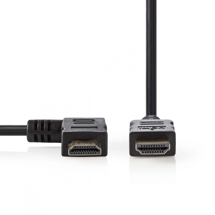 Nedis High Speed HDMI™ Cable with Ethernet | HDMI™ Connector | HDMI™ Connector | 4K@30Hz | 10.2 Gbps | 1.50 m | Round | PVC | Black | Blister