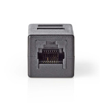 Nedis Network Coupler | CAT5e / CAT6 | Unshielded | RJ45 Female | RJ45 Female | Straight | ABS | Box Nedis Network Coupler | CAT5e / CAT6 | Unshielded | RJ45 Female | RJ45 Female | Straight | ABS | Box