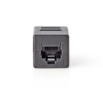 Nedis Network Coupler | CAT5e / CAT6 | Unshielded | RJ45 Female | RJ45 Female | Straight | ABS | Box Nedis Network Coupler | CAT5e / CAT6 | Unshielded | RJ45 Female | RJ45 Female | Straight | ABS | Box