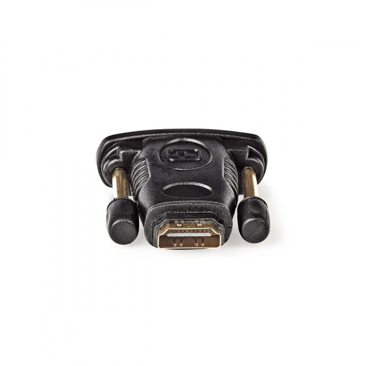 Nedis HDMI™ Adapter | DVI-D 24+1-Pin Male | HDMI™ Output | Nickel Plated | Straight | ABS | Black | 1 pcs | Box Nedis HDMI™ Adapter | DVI-D 24+1-Pin Male | HDMI™ Output | Nickel Plated | Straight | ABS | Black | 1 pcs | Box