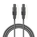 Nedis Speaker Cable | 48 x 0.20 mm | Copper | 10.0 m | Round | PVC | Dark Grey | Gift Box Nedis Speaker Cable | 48 x 0.20 mm | Copper | 10.0 m | Round | PVC | Dark Grey | Gift Box