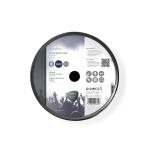 Nedis Speaker Cable | 2 x 2.50 mm² | Copper | 100.0 m | Round | PVC | Dark Grey | Reel