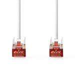 Nedis CAT6 Cable | RJ45 Male | RJ45 Male | S/FTP | 3.00 m | Indoor | Round | LSZH | White | Box