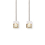 Nedis CAT6 Cable | RJ45 Male | RJ45 Male | F/UTP | 10.0 m | Round | LSZH / PVC | White | Window Box