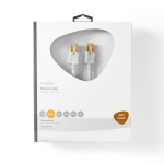 Nedis CAT6 Cable | RJ45 Male | RJ45 Male | F/UTP | 10.0 m | Round | LSZH / PVC | White | Window Box