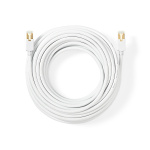 Nedis CAT6 Cable | RJ45 Male | RJ45 Male | F/UTP | 10.0 m | Round | LSZH / PVC | White | Window Box
