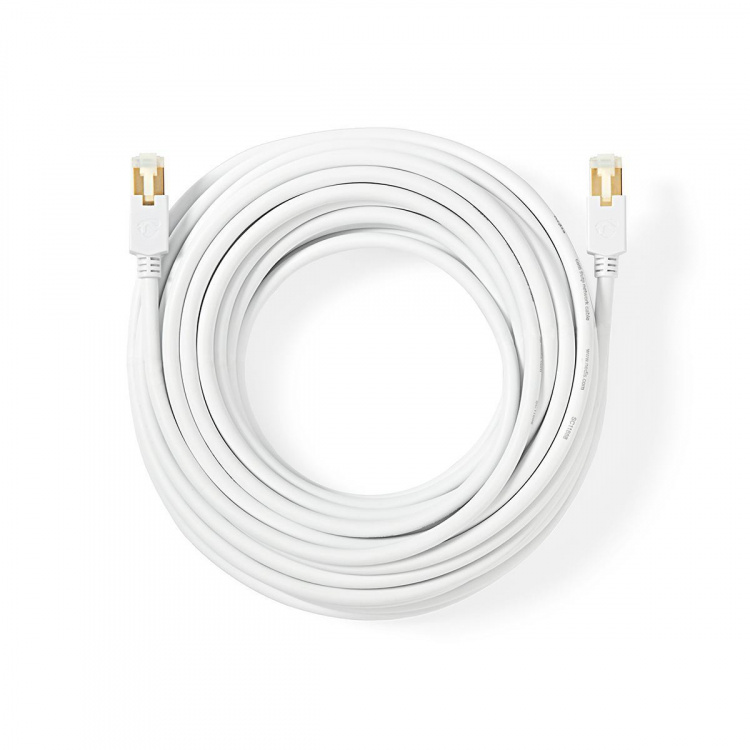 Nedis CAT6 Cable | RJ45 Male | RJ45 Male | F/UTP | 10.0 m | Round | LSZH / PVC | White | Window Box