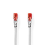 Nedis CAT6 Cable | RJ45 Male | RJ45 Male | U/UTP | 2.00 m | Round | PVC | White | Envelope