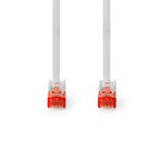 Nedis CAT6 Cable | RJ45 Male | RJ45 Male | U/UTP | 30.0 m | Round | PVC | White | Polybag