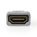 Bandridge HDMI Adapter | HDMI Micro Connector - HDMI Female | Grey