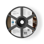 Nedis Speaker Cable | 2 x 4.00 mm² | Copper | 25.0 m | Round | PVC | Transparent | Reel Nedis Speaker Cable | 2 x 4.00 mm² | Copper | 25.0 m | Round | PVC | Transparent | Reel