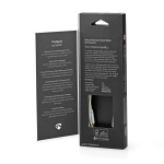 Nedis Lightning Cable | USB 2.0 | Apple Lightning 8-Pin | USB-C™ Male | 480 Mbps | Gold Plated | 1.00 m | Round | Braided / Nylon | Aluminium / Silver | Cover Window Box Nedis Lightning Cable | USB 2.0 | Apple Lightning 8-Pin | USB-C™ Male | 480 Mbps | Gold Plated | 1.00 m | Round | Braided / Nylon | Aluminium / Silver | Cover Window Box