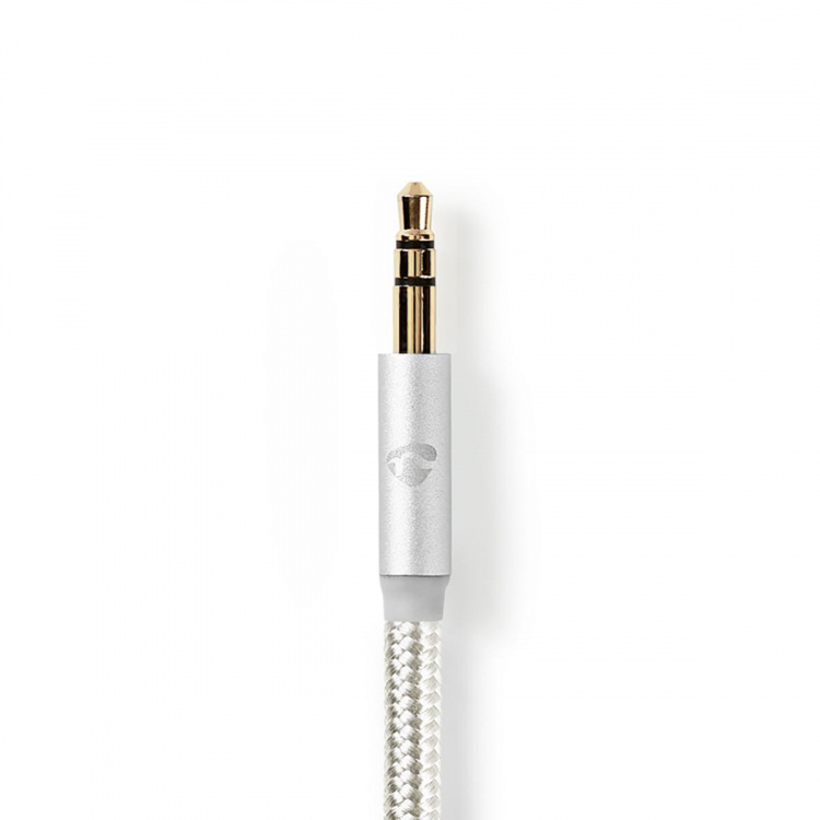 Nedis Lightning Adapter | Apple Lightning 8-Pin | 3.5 mm Male | Gold Plated | 1.00 m | Round | Nylon | Cover Window Box