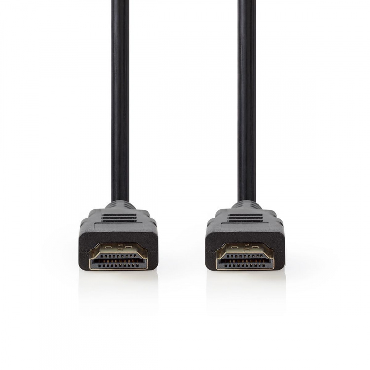 Nedis Premium High Speed HDMI™ Cable with Ethernet | HDMI™ Connector | HDMI™ Connector | 4K@60Hz | 18 Gbps | 2.00 m | Round | PVC | Black | Envelope Nedis Premium High Speed HDMI™ Cable with Ethernet | HDMI™ Connector | HDMI™ Connector | 4K@60Hz | 18 Gbps | 2.00 m | Round | PVC | Black | Envelope