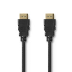 Nedis Premium High Speed HDMI™ Cable with Ethernet | HDMI™ Connector | HDMI™ Connector | 4K@60Hz | 18 Gbps | 2.00 m | Round | PVC | Black | Envelope Nedis Premium High Speed HDMI™ Cable with Ethernet | HDMI™ Connector | HDMI™ Connector | 4K@60Hz | 18 Gbps | 2.00 m | Round | PVC | Black | Envelope