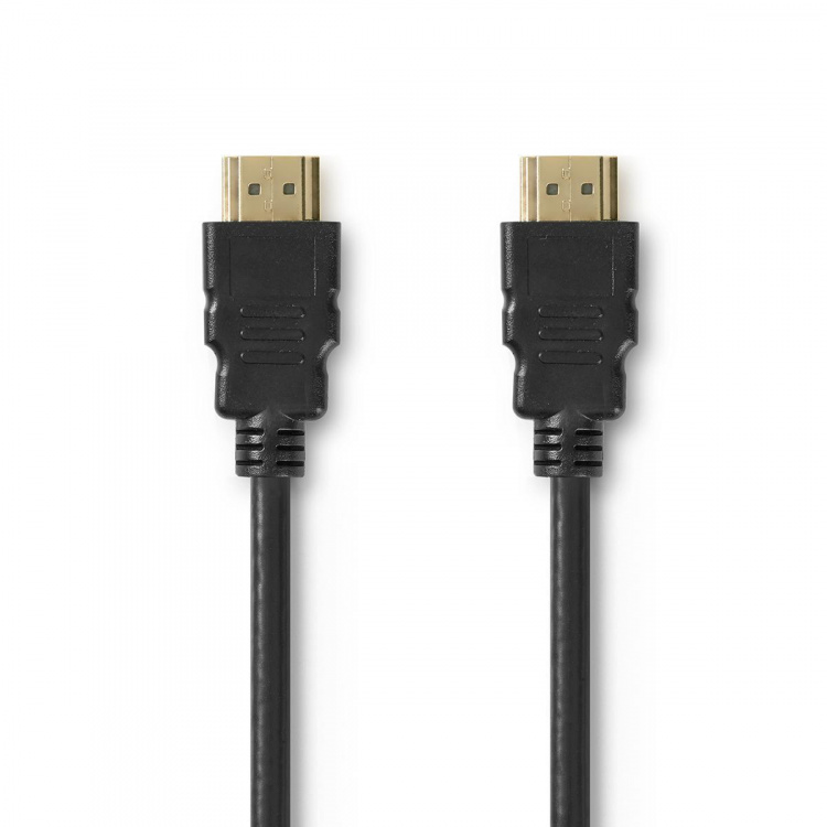 Nedis Premium High Speed HDMI™ Cable with Ethernet | HDMI™ Connector | HDMI™ Connector | 4K@60Hz | 18 Gbps | 2.00 m | Round | PVC | Black | Envelope Nedis Premium High Speed HDMI™ Cable with Ethernet | HDMI™ Connector | HDMI™ Connector | 4K@60Hz | 18 Gbps | 2.00 m | Round | PVC | Black | Envelope