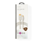 Nedis USB Adapter | USB 3.2 Gen 1 | USB-C™ Male | HDMI™ Connector | 18 Gbps | 2.00 m | Round | Gold Plated | Braided / Nylon | Aluminium | Cover Window Box Nedis USB Adapter | USB 3.2 Gen 1 | USB-C™ Male | HDMI™ Connector | 18 Gbps | 2.00 m | Round | Gold Plated | Braided / Nylon | Aluminium | Cover Window Box