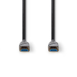 Nedis Active Optical High Speed HDMI™ Cable with Ethernet | HDMI™ Connector | HDMI™ Connector | 4K@60Hz | 18 Gbps | 30.0 m | Round | PVC | Black | Gift Box
