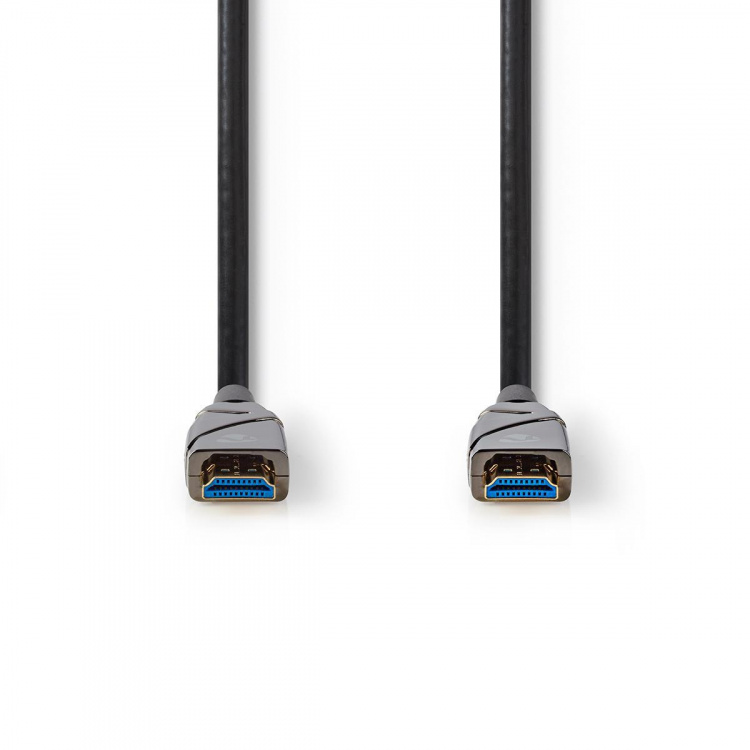 Nedis Active Optical High Speed HDMI™ Cable with Ethernet | HDMI™ Connector | HDMI™ Connector | 4K@60Hz | 18 Gbps | 30.0 m | Round | PVC | Black | Gift Box