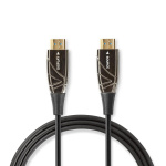 Nedis Active Optical High Speed HDMI™ Cable with Ethernet | HDMI™ Connector | HDMI™ Connector | 4K@60Hz | 18 Gbps | 30.0 m | Round | PVC | Black | Gift Box