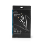 Nedis Optical Audio Cable | TosLink Male | TosLink Male | 2.00 m | Round | Cotton | Gun Metal Grey | Cover Window Box Nedis Optical Audio Cable | TosLink Male | TosLink Male | 2.00 m | Round | Cotton | Gun Metal Grey | Cover Window Box