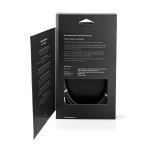 Nedis Optical Audio Cable | TosLink Male | TosLink Male | 2.00 m | Round | Cotton | Gun Metal Grey | Cover Window Box Nedis Optical Audio Cable | TosLink Male | TosLink Male | 2.00 m | Round | Cotton | Gun Metal Grey | Cover Window Box