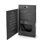 Nedis High Speed HDMI™ Cable with Ethernet | HDMI™ Connector | HDMI™ Connector | 4K@60Hz | ARC | 18 Gbps | 2.00 m | Round | Cotton | Gun Metal Grey | Cover Window Box Nedis High Speed HDMI™ Cable with Ethernet | HDMI™ Connector | HDMI™ Connector | 4K@60Hz | ARC | 18 Gbps | 2.00 m | Round | Cotton | Gun Metal Grey | Cover Window Box