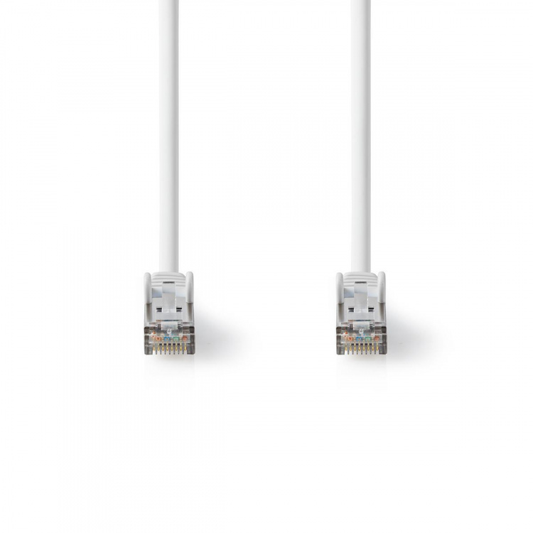 Nedis Cat 8.1 Cable | S/FTP | RJ45 Male | RJ45 Male | 0.25 m | Round | LSZH | White | Envelope Nedis Cat 8.1 Cable | S/FTP | RJ45 Male | RJ45 Male | 0.25 m | Round | LSZH | White | Envelope