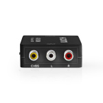 Nedis HDMI™ Converter | 3x RCA Female | 1x HDMI™ Output | 1-way | 1080p | 1.65 Gbps | ABS | Anthracite Nedis HDMI™ Converter | 3x RCA Female | 1x HDMI™ Output | 1-way | 1080p | 1.65 Gbps | ABS | Anthracite