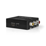 Nedis HDMI™ Converter | 3x RCA Female | 1x HDMI™ Output | 1-way | 1080p | 1.65 Gbps | ABS | Anthracite Nedis HDMI™ Converter | 3x RCA Female | 1x HDMI™ Output | 1-way | 1080p | 1.65 Gbps | ABS | Anthracite
