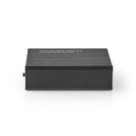 Nedis HDMI™ Extractor | HDMI™ Input | HDMI™ Output / TosLink Female / 1x 3.5 mm | Maximum resolution: 4K@60Hz | 18 Gbps | Metal | Anthracite | Gift Box