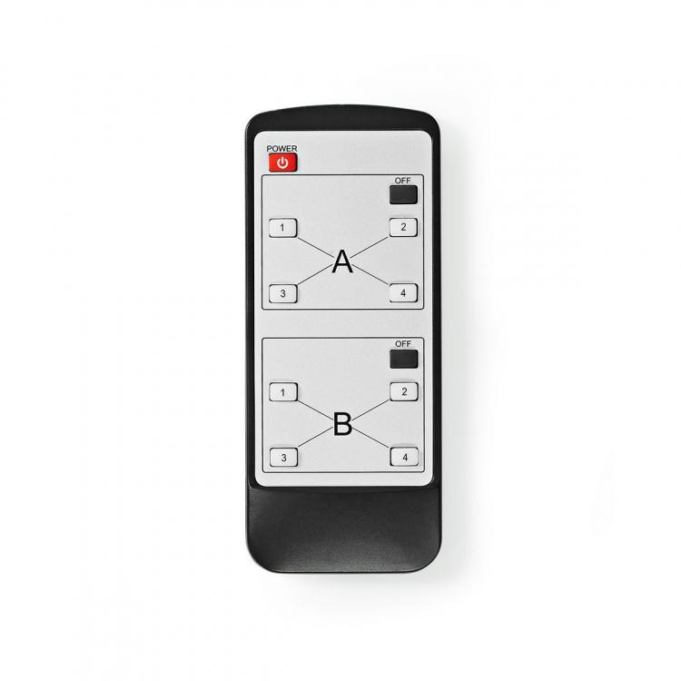 Nedis HDMI™ Matrix Switch | 4 x 2 port(s) | 4x HDMI™ Input | 2x HDMI™ Output | 4K@30Hz | 3.4 Gbps | Remote controlled | Metal | Anthracite