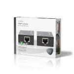 Nedis HDMI™ Extender | Over Cat6 | up to 60.0 m | 1080p | 1.65 Gbps | Metal | Anthracite