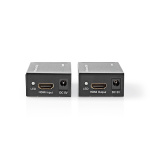 Nedis HDMI™ Extender | Over Cat6 | up to 60.0 m | 1080p | 1.65 Gbps | Metal | Anthracite