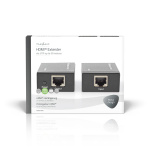 Nedis HDMI™ Extender | Over Cat6 | up to 60.0 m | 1080p | 1.65 Gbps | Metal | Anthracite