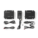Nedis HDMI™ Extender | Over Cat6 | up to 50.0 m | 4K@30Hz | 10.2 Gbps | IR Return function | Metal | Anthracite Nedis HDMI™ Extender | Over Cat6 | up to 50.0 m | 4K@30Hz | 10.2 Gbps | IR Return function | Metal | Anthracite