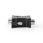 Nedis DVI Adapter | DVI-I 24+5-Pin Male | VGA Female | Nickel Plated | Straight | PVC | Black | Box Nedis DVI Adapter | DVI-I 24+5-Pin Male | VGA Female | Nickel Plated | Straight | PVC | Black | Box