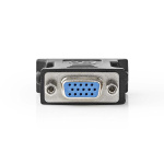 Nedis DVI Adapter | DVI-I 24+5-Pin Male | VGA Female | Nickel Plated | Straight | PVC | Black | Box Nedis DVI Adapter | DVI-I 24+5-Pin Male | VGA Female | Nickel Plated | Straight | PVC | Black | Box